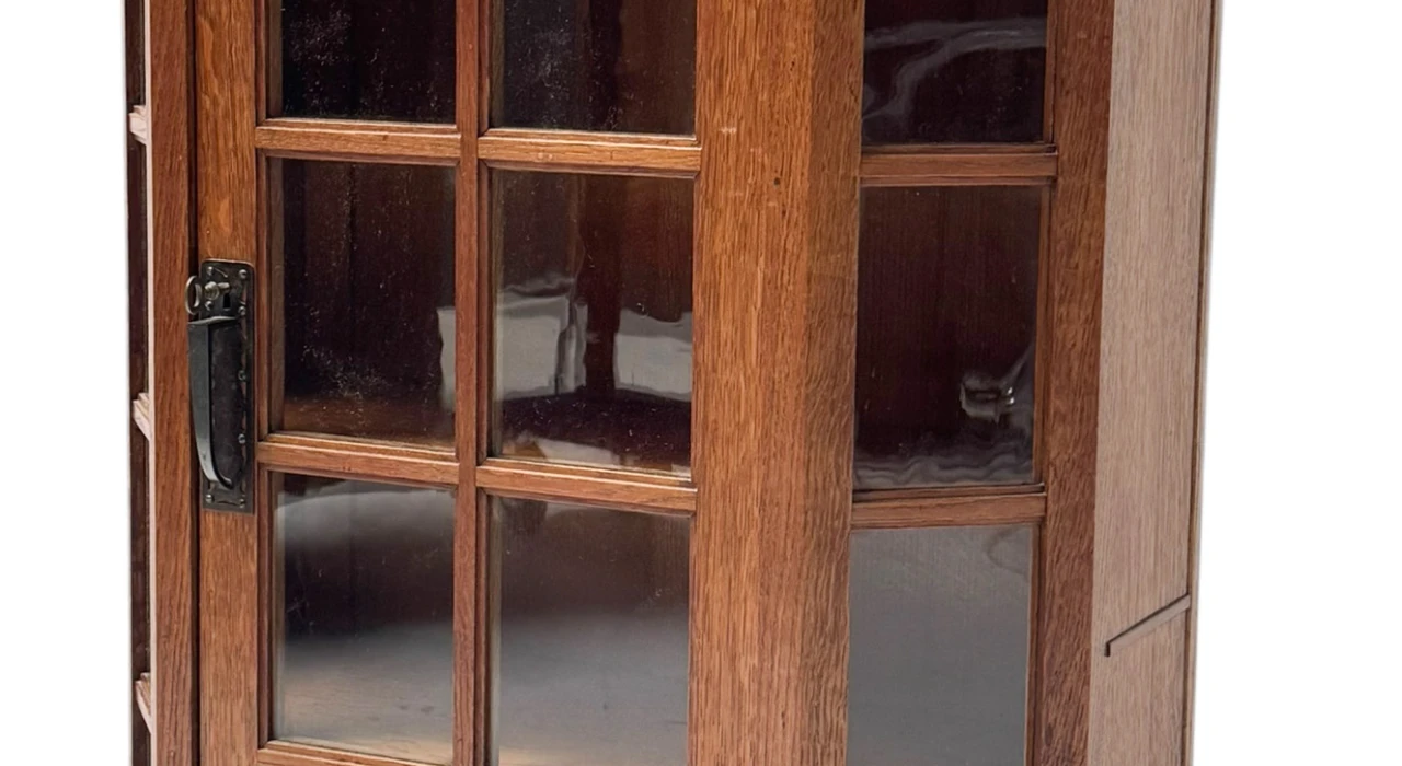 Art Nouveau One-Door Cabinet by H.F. Jansen & Zonen Amsterdam, 1900s